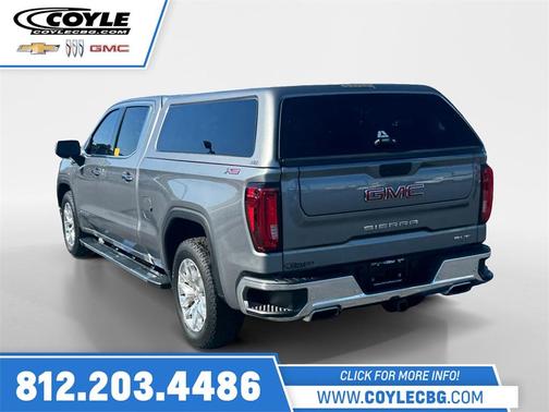 Satin Steel Metallic 2019 GMC Sierra 1500 SLT