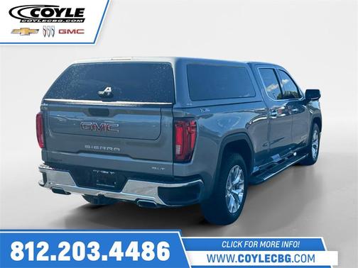 Satin Steel Metallic 2019 GMC Sierra 1500 SLT