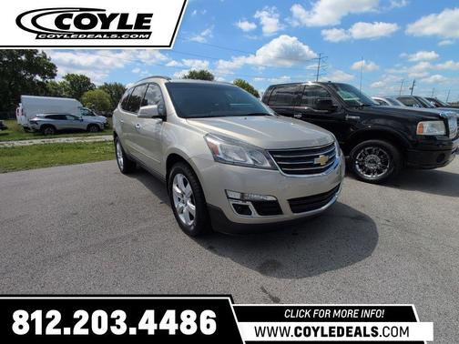 Champagne Silver Metallic 2016 Chevrolet Traverse 1LT