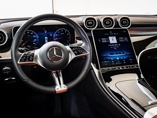 Black 2025 Mercedes-Benz C-Class C300 4MATIC