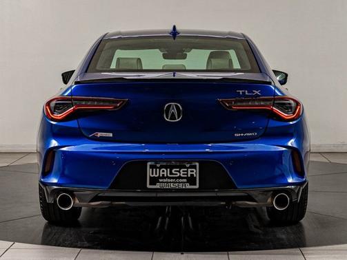 Apex Blue Pearl 2025 Acura TLX w/A-Spec Package