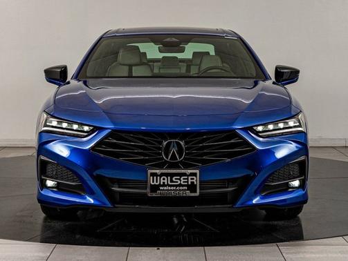 Apex Blue Pearl 2025 Acura TLX w/A-Spec Package