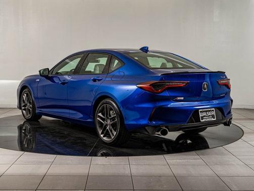 Apex Blue Pearl 2025 Acura TLX w/A-Spec Package