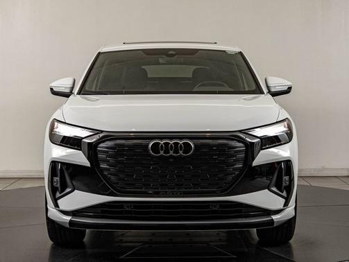 Glacier White 2023 Audi Q4 e-tron Premium