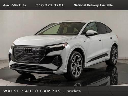 Glacier White 2023 Audi Q4 e-tron Premium