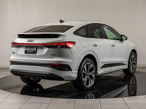 Glacier White 2023 Audi Q4 e-tron Premium