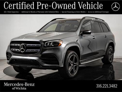 Gray 2022 Mercedes-Benz GLS 450 Base