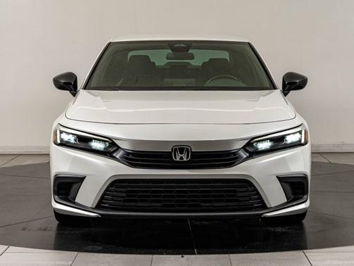 White 2022 Honda Civic Sport