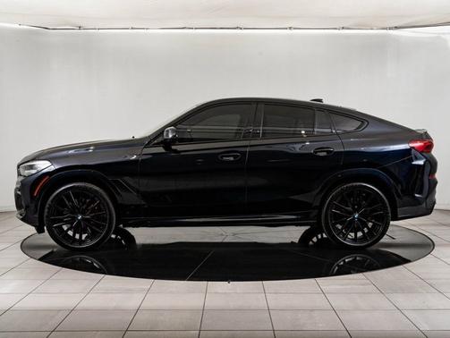 Carbon Black Metallic 2022 BMW X6 M50i