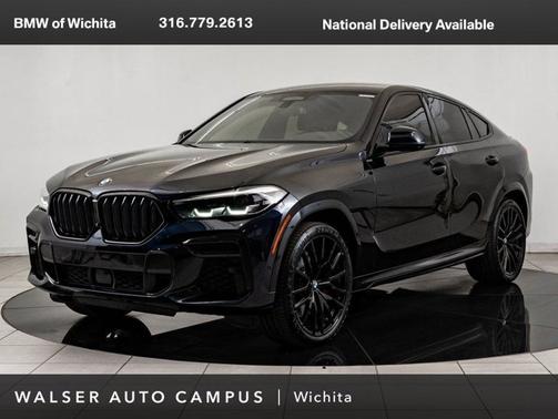 Carbon Black Metallic 2022 BMW X6 M50i