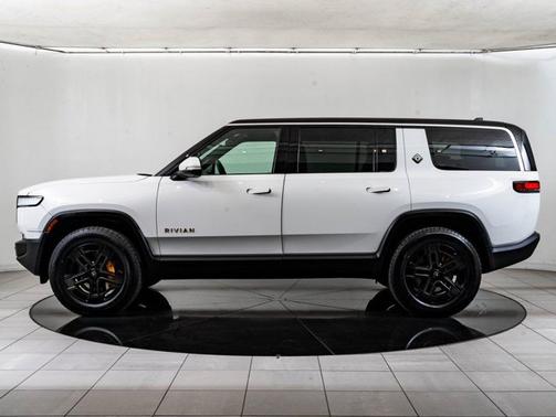Glacier White 2023 Rivian R1S Adventure