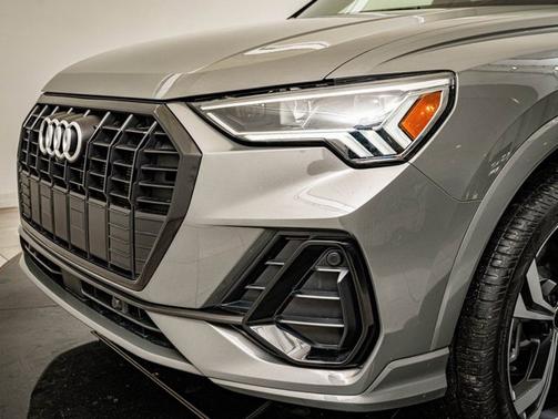 Gray Metallic 2023 Audi Q3 S line Premium Plus