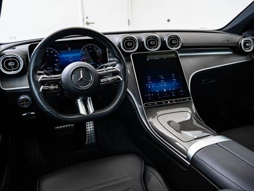 Black 2022 Mercedes-Benz C-Class C300 4MATIC