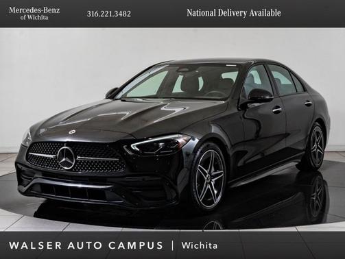 Black 2022 Mercedes-Benz C-Class C300 4MATIC