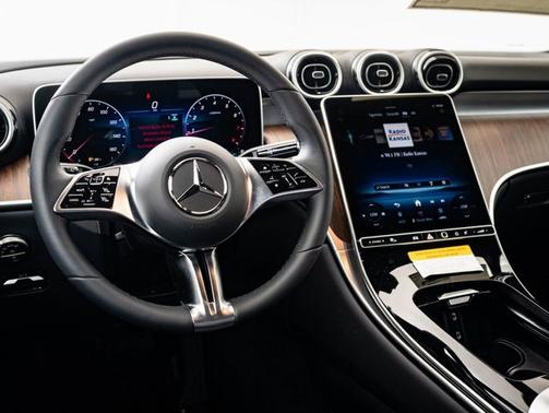 Black 2025 Mercedes-Benz C-Class C300 4MATIC