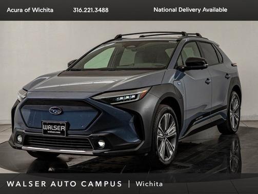 Harbor Mist Gray Pearl 2024 Subaru Solterra Limited