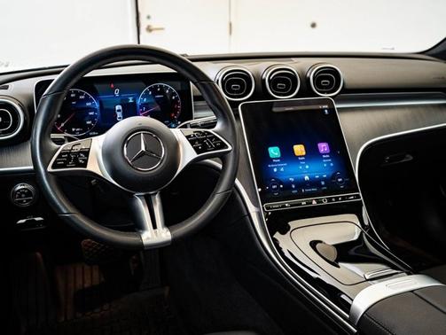 Black 2025 Mercedes-Benz C-Class C300 4MATIC