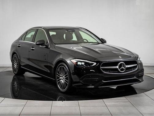 Black 2025 Mercedes-Benz C-Class C300 4MATIC