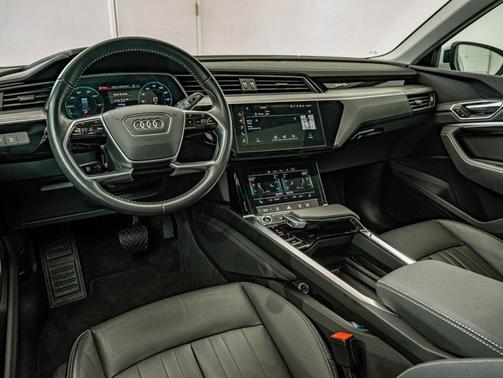 Glacier White Metallic 2021 Audi e-tron Premium