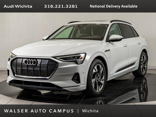 Glacier White Metallic 2021 Audi e-tron Premium