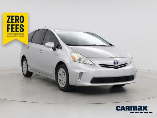 Silver 2014 Toyota Prius v Two