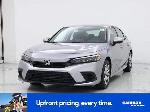 Silver 2022 Honda Civic LX