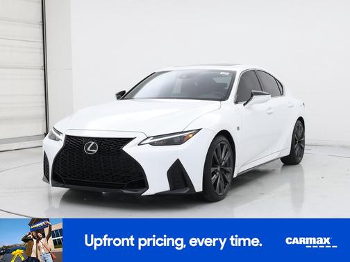 White 2024 Lexus IS 350 F-SPORT Design
