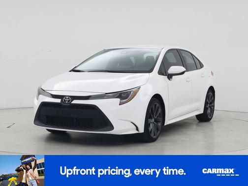 White 2022 Toyota Corolla LE