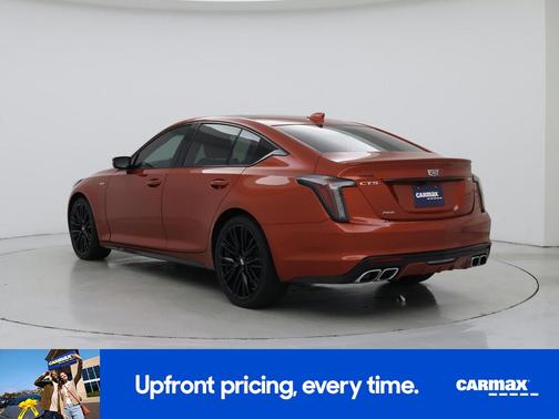 Orange 2020 Cadillac CT5 V