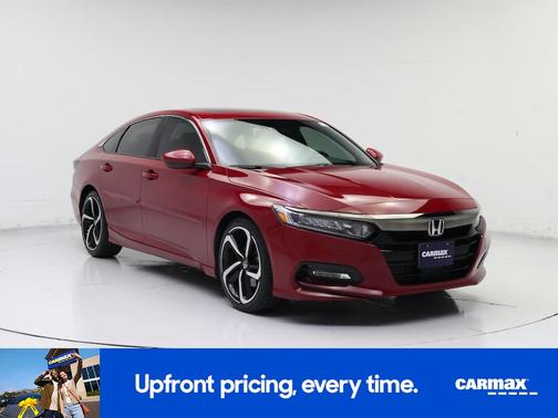 Red 2019 Honda Accord Sport