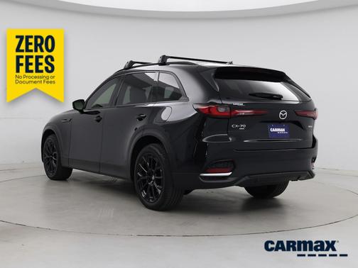 Black 2025 Mazda CX-70 Turbo Premium Plus