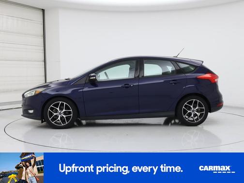 Blue 2017 Ford Focus SEL