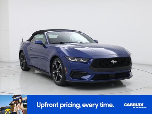 Blue 2024 Ford Mustang Ecoboost