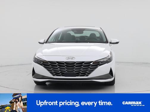 White 2021 Hyundai ELANTRA Limited