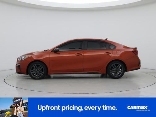 Orange 2020 Kia Forte GT-Line