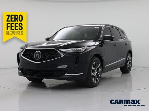 Black 2024 Acura MDX Technology