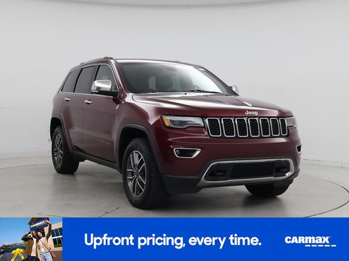 Burgundy 2020 Jeep Grand Cherokee Limited