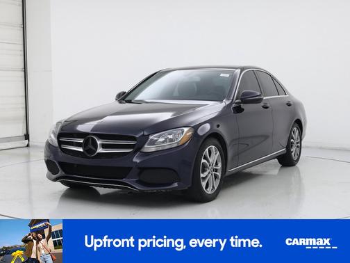 Blue 2018 Mercedes-Benz C-Class