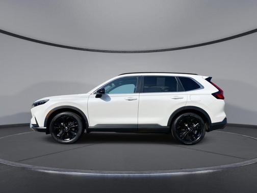 Platinum White Pearl 2025 Honda CR-V Hybrid Sport Touring