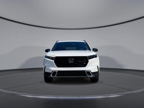 Platinum White Pearl 2025 Honda CR-V Hybrid Sport Touring