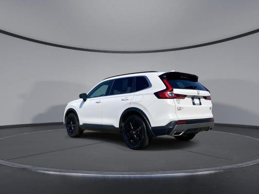 Platinum White Pearl 2025 Honda CR-V Hybrid Sport Touring