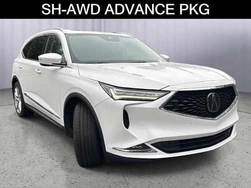 Platinum White Pearl 2023 Acura MDX Advance