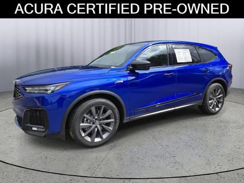 Apex Blue Pearl 2025 Acura MDX A-Spec