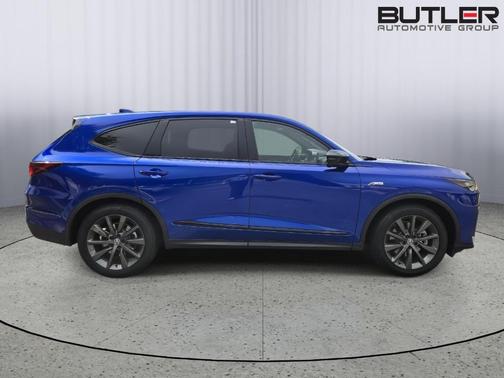 Apex Blue Pearl 2025 Acura MDX A-Spec