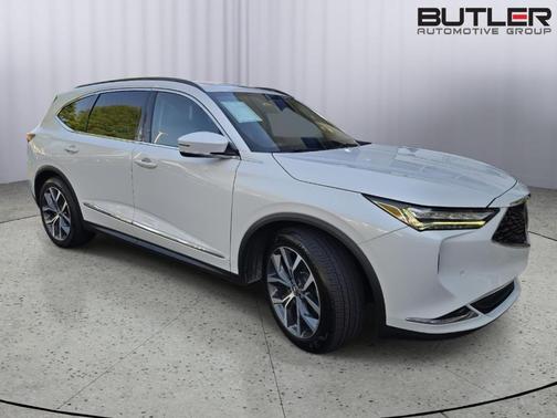 Platinum White Pearl 2023 Acura MDX Technology