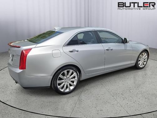 Radiant Silver Metallic 2016 Cadillac ATS 2.0L Turbo Luxury