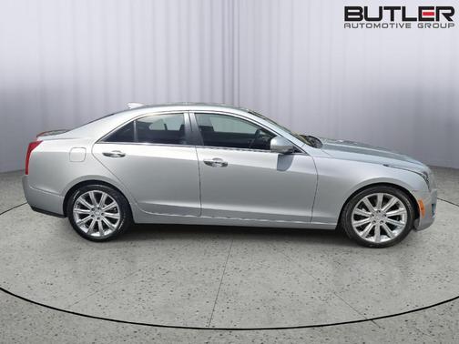 Radiant Silver Metallic 2016 Cadillac ATS 2.0L Turbo Luxury
