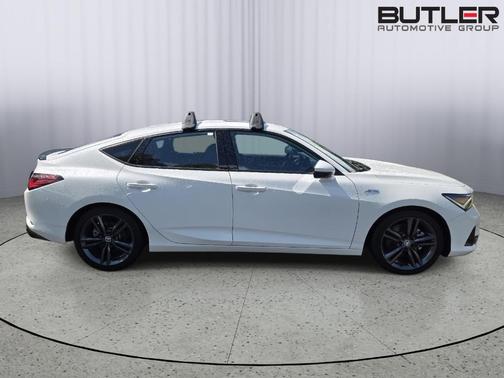 Platinum White Pearl 2025 Acura Integra A-Spec Technology