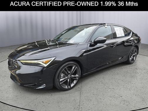 Majestic Black Pearl 2023 Acura Integra w/A-Spec Package