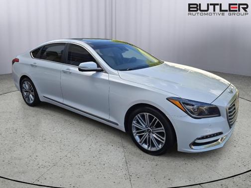 Casablanca White 2018 Genesis G80 3.8